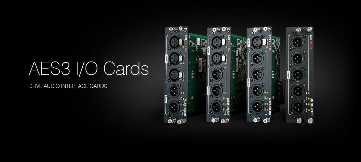 AES3 I/O Cards - アートウィズ アレン&ヒース