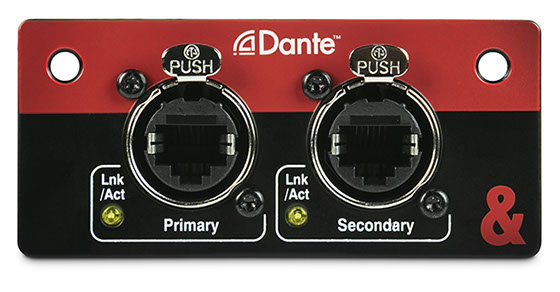 SQ Dante card